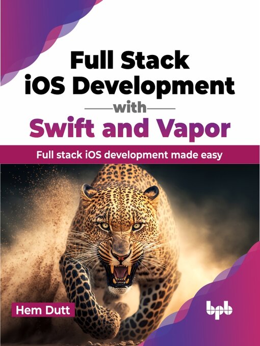 Title details for Full Stack iOS Development with Swift and Vapor 
 by Hem Dutt - Wait list